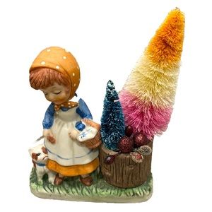 Vintage Christmas assemblage